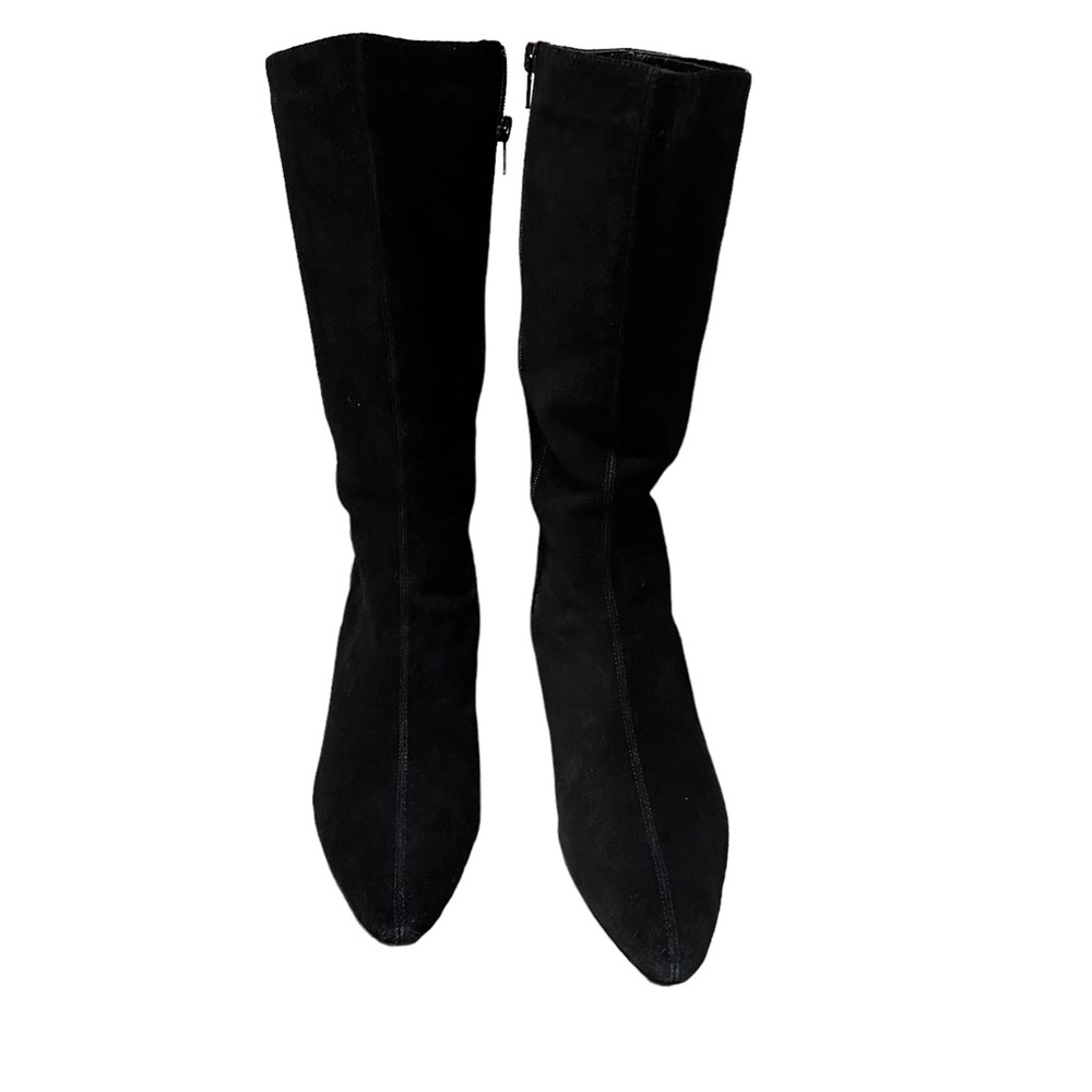 Women’s Black Leather Boots Sz 9 Newport News